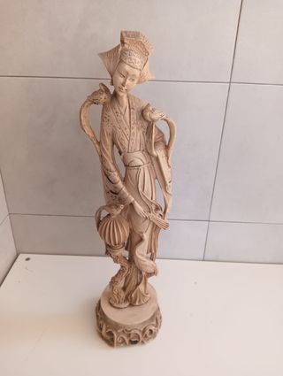 Figura china antigua geisha