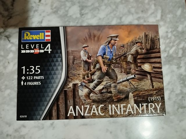Revell Anzac Infantry 1:35