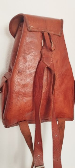Mochila de cuero 