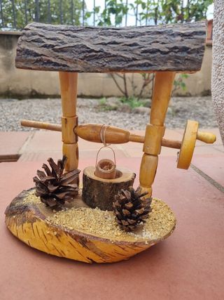 Figura pozo para belén