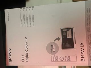 TELEVISOR LCD SONY 40 KDL-40EX721