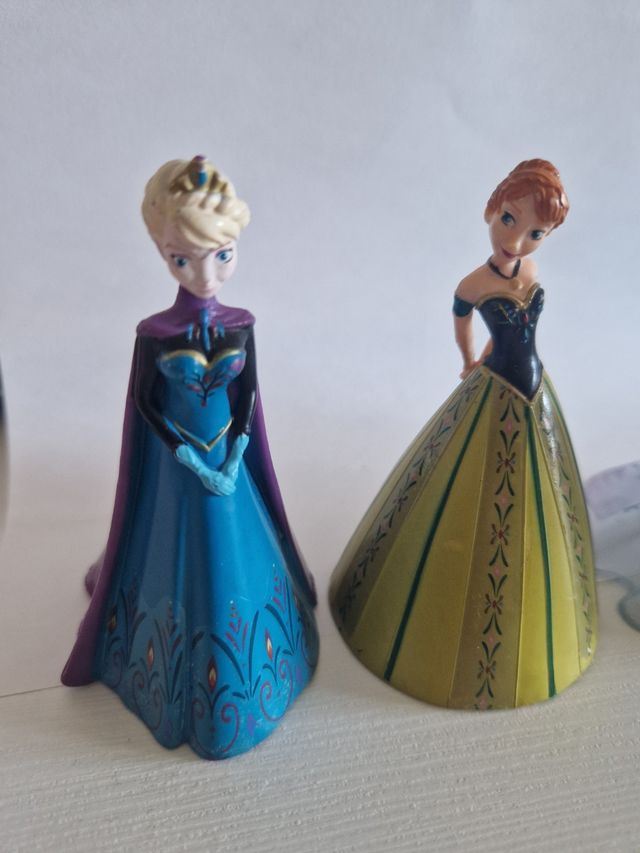 Frozen, muñecas de goma de Elsa y Ana