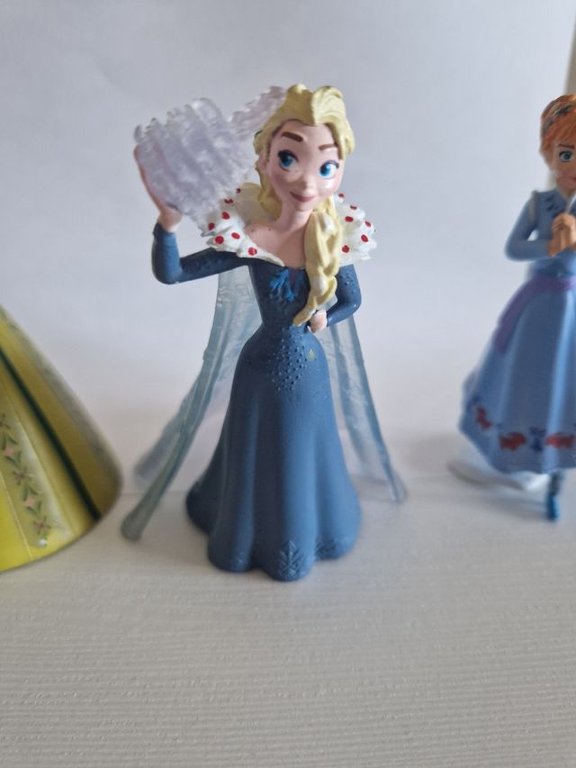 Frozen, muñecas de goma de Elsa y Ana
