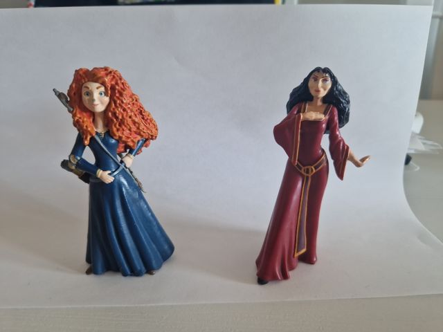 Frozen, muñecas de goma de Elsa y Ana