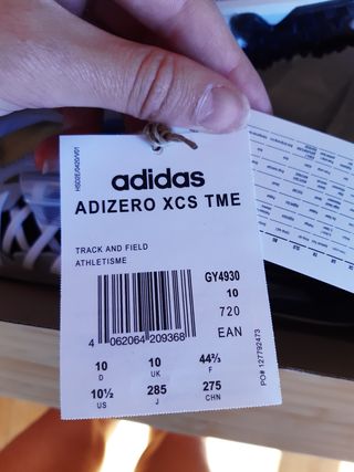 Zapatillas de xc atletismo