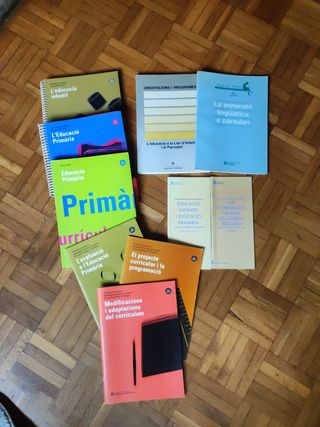Libros educación infantil i primaria