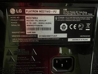 Monitor LG FLATRON M227WD - PZ