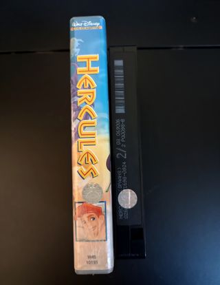 VHS Disney Hércules primera edición