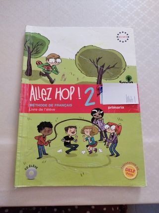 Libro francés Allez hop! 2