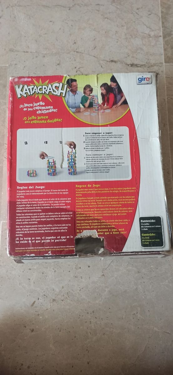 Juego de mesa Katacrash