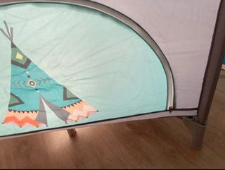 Parque cuna+colchon 90x90cm