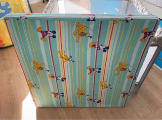 Parque cuna+colchon 90x90cm