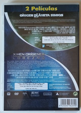 Super pack cine de Superhéroes en DVD