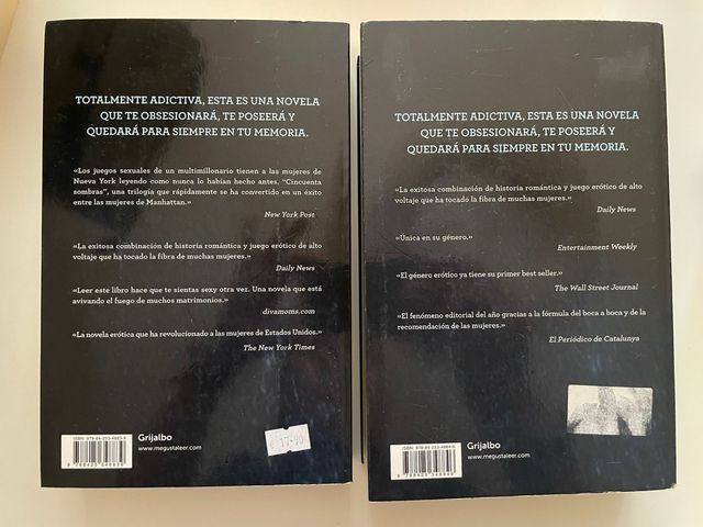 Bilogía Cincuenta Sombras de Grey