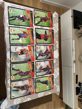 POSTALES SPORT 1997 1998 FCB 26 POSTERS/LAMINAS