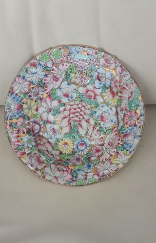 Plato chino decorativo