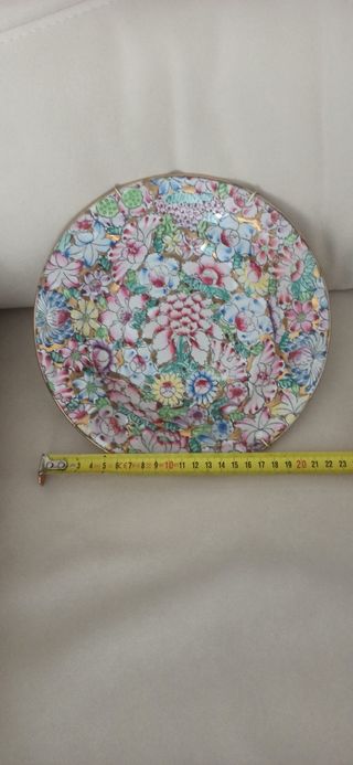 Plato chino decorativo