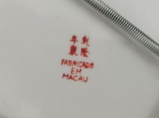 Plato chino decorativo
