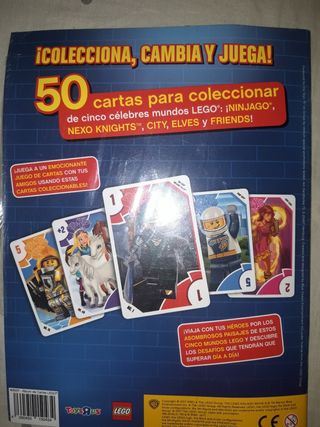 Album y tarjetas Lego
