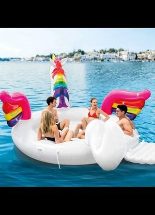Hinchable Unicornio gigante 5 personas 