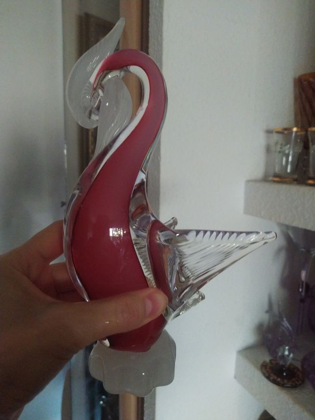 5 figuras de cristal Murano