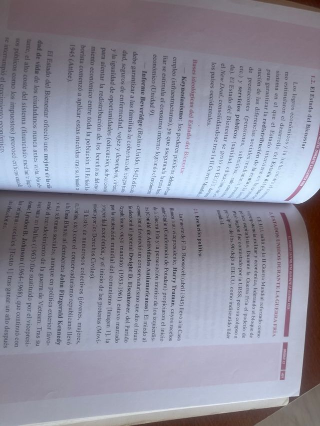 Historia mundo contemporáneo 1 bach