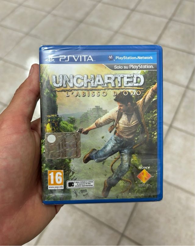Uncharted L’Abisso d’oro Ps Vita sealed