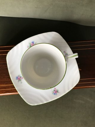 Taza de cafe  art deco