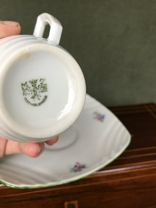 Taza de cafe  art deco