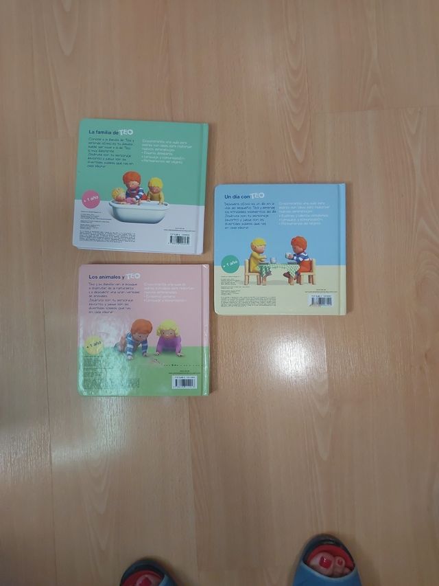 Lote 3 libros Mi Primer Teo