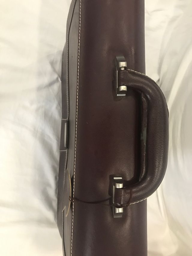 Malerín ejecutivo de cuero