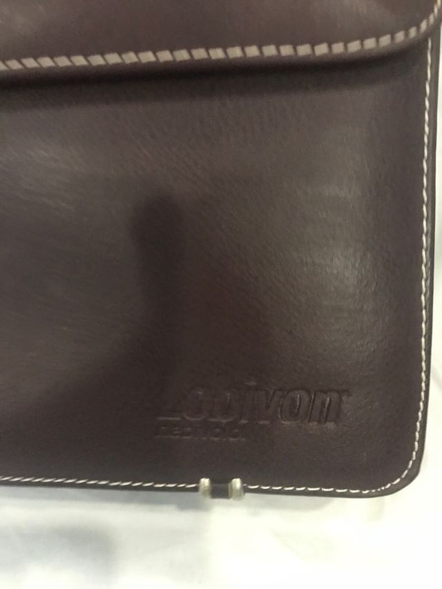 Malerín ejecutivo de cuero