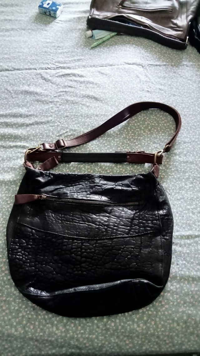 Bolso de piel de hombro