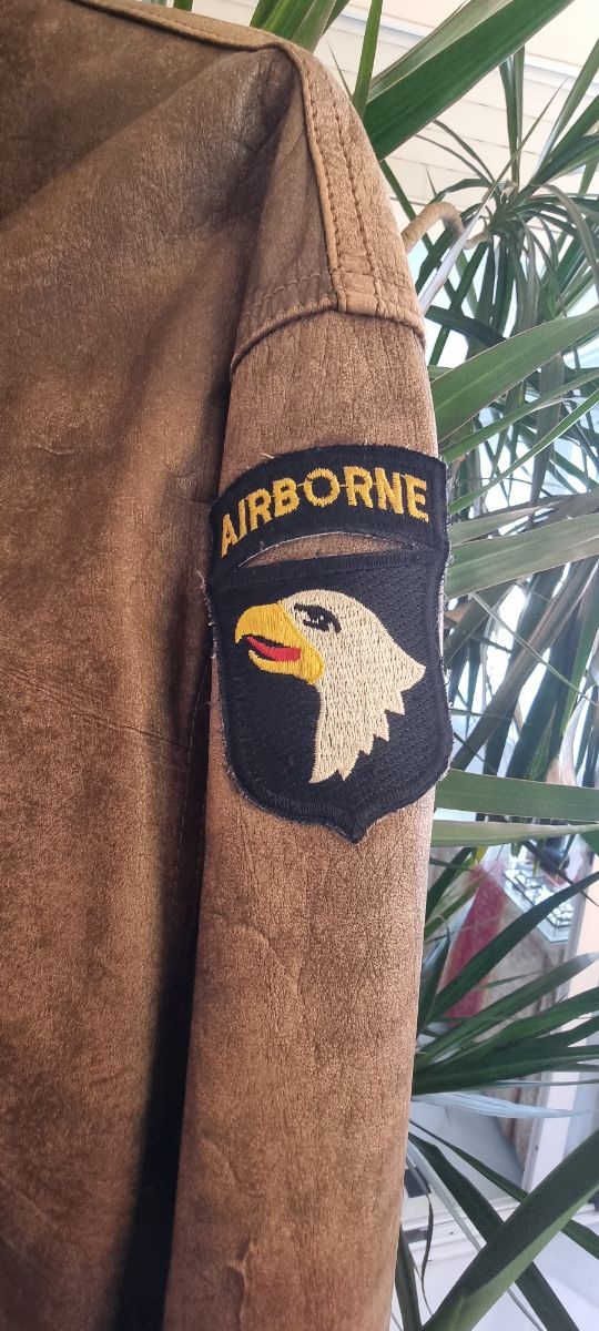 Cazadora cuero vintage