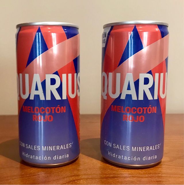 Lattina Aquarius al gusto di pesca rossa