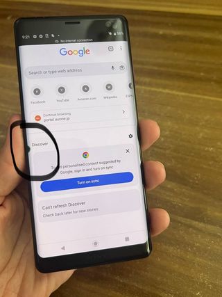 Sony Xperia XZ3 da 64 GB. Libre 