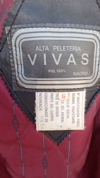 CAZADORA ROCKERA VINTAGE PIEL 100%