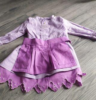 Traje sardinera 2/3 años