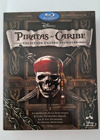 Pack Piratas del Caribe (Blu-ray) 4 peli
