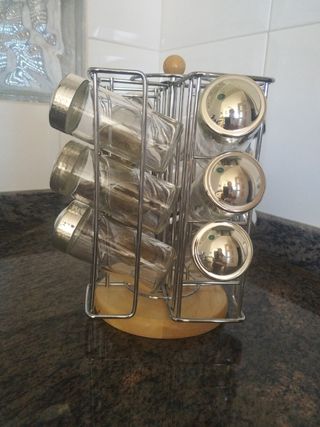 Especieros 12 especies. Giratorio