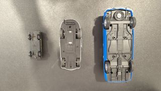 Lote de 3 coches a escala