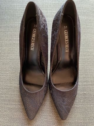 Zapatos negros tacon