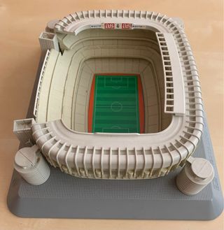 Sala trofeos real madrid as y maqueta bernabeu.