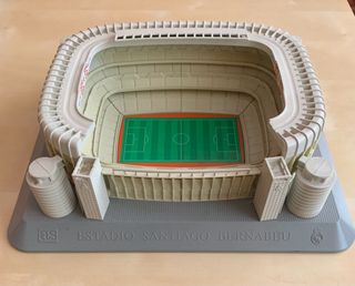 Sala trofeos real madrid as y maqueta bernabeu.