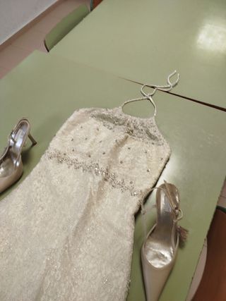 Traje de novia de una sola puesta