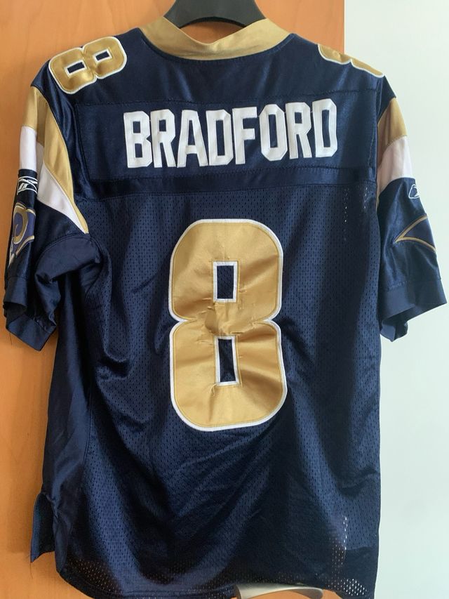 Camiseta St Louis Rams, Sam Bradford. Retro.