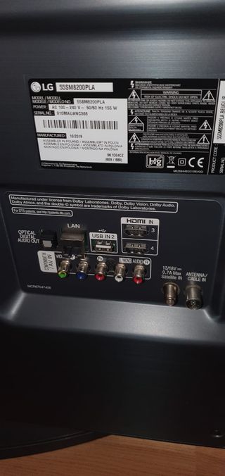 Smart tv Lg 55"