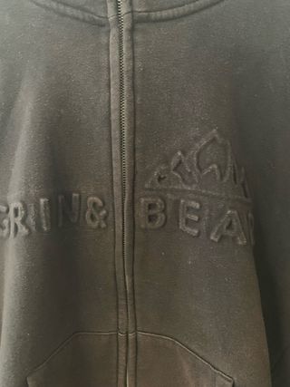 Sudadera con cremallera grin&bear