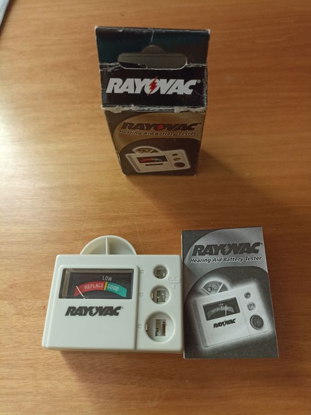 Tester pile per apparecchi acustici