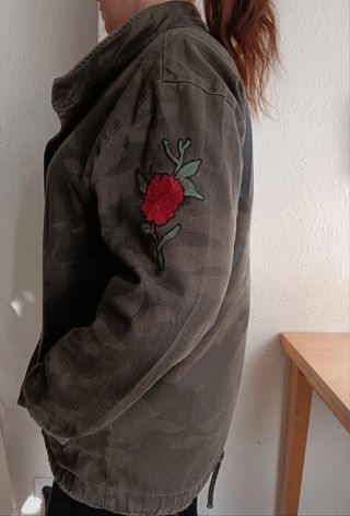 Cazadora oversize Zara,talla L,xl real